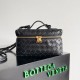 Fake Bottega Veneta Bang Bang Vanity Case Black Intrecciato Replica Replica Bottega Veneta Bang Bang Vanity Case Black Intrecciato