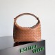 Fake Bottega Veneta Mini Wallace Bag Brown Intrecciato Calfskin Replica
