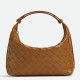 Fake Bottega Veneta Mini Wallace Bag Brown Intrecciato Calfskin Replica