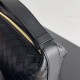 Replica Bottega Veneta Mini Wallace Bag Black Intrecciato Calfskin