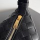 Replica Bottega Veneta Mini Wallace Bag Black Intrecciato Calfskin