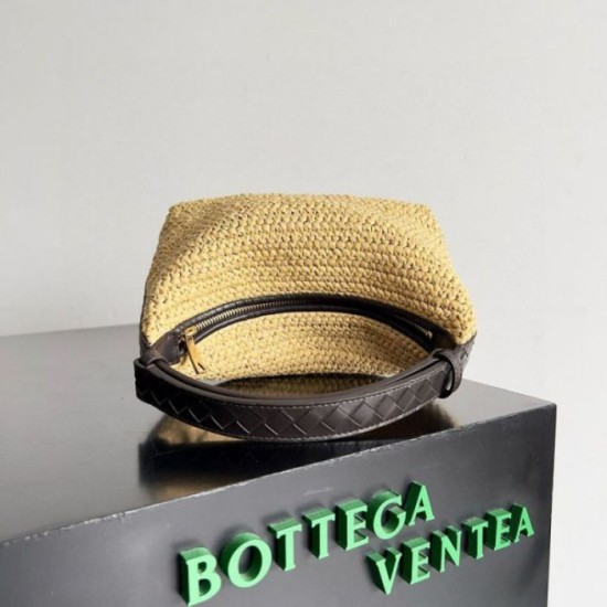 Replica Bottega Veneta Mini Wallace Bag Natural Raffia