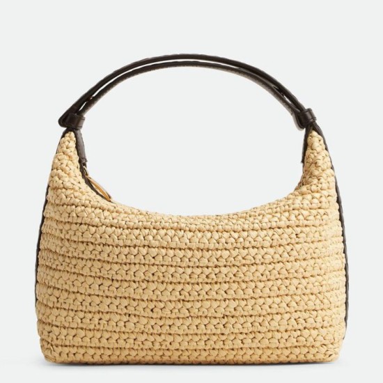 Replica Bottega Veneta Mini Wallace Bag Natural Raffia