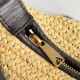Replica Bottega Veneta Mini Wallace Bag Natural Raffia