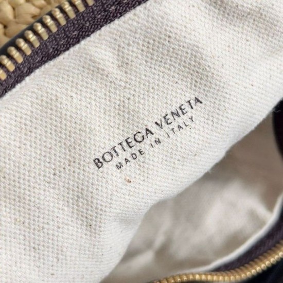 Replica Bottega Veneta Mini Wallace Bag Natural Raffia