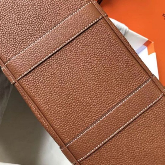 Replica Hermes Garden Party 36 Bag Gold Clemence Calfskin