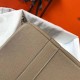 Fake Hermes Garden Party 36 Bag Grey Clemence Calfskin Replica