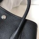 Replica Hermes Garden Party 36 Bag Black Clemence Calfskin