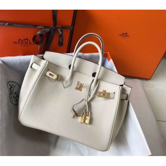 Fake Hermes Birkin 25cm Bag Beton Clemence  Replica
