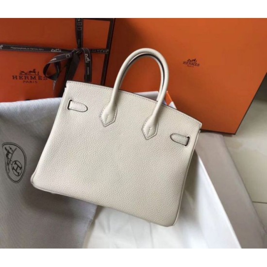 Fake Hermes Birkin 25cm Bag Beton Clemence  Replica