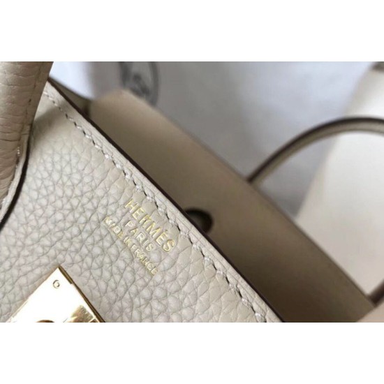 Fake Hermes Birkin 25cm Bag Beton Clemence  Replica