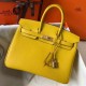 Replica Hermes Birkin 25cm Bag Soleil Clemence 