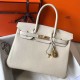 Fake Hermes Birkin 30cm Bag Beton Clemence  Replica