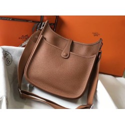 Replica Hermes Evelyne III 29 PM Bag Gold Clemence 