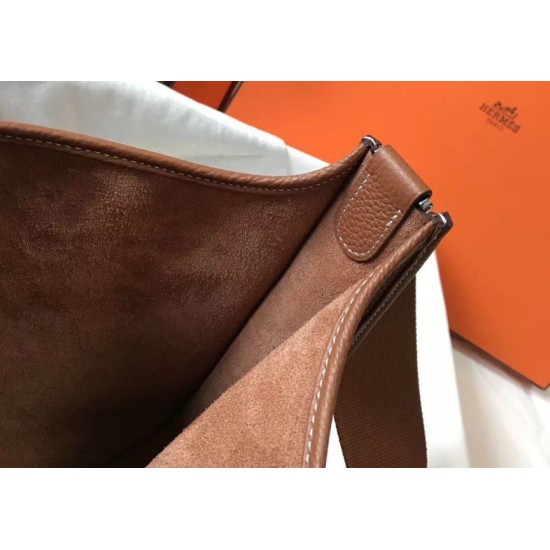 Replica Hermes Evelyne III 29 PM Bag Gold Clemence 