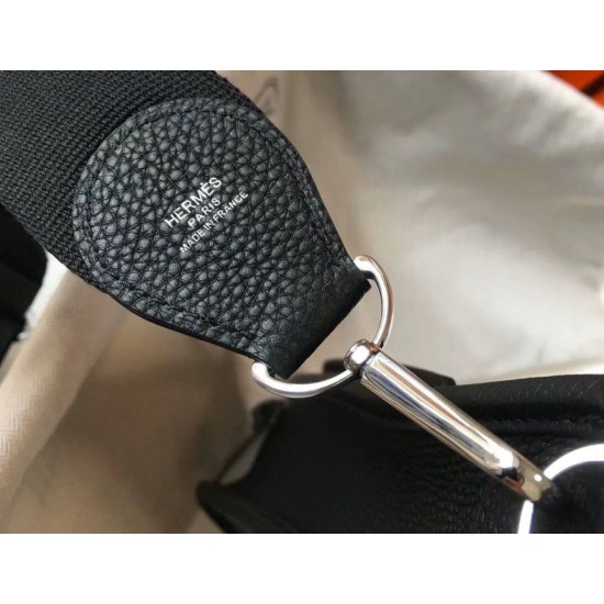 Replica Hermes Evelyne III 29 PM Bag Black Clemence 
