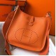 Replica Hermes Evelyne III 29 PM Bag Orange Clemence 