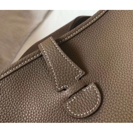 Replica Hermes Evelyne III 29 PM Bag Taupe Clemence 