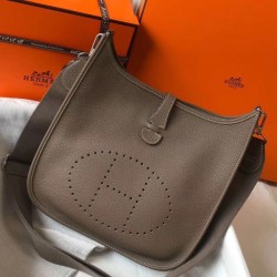 Replica Hermes Evelyne III 29 PM Bag Taupe Clemence 