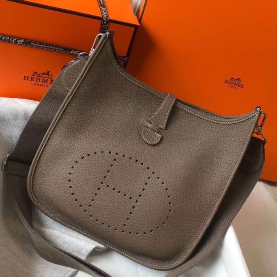 Replica Hermes Evelyne III 29 PM Bag Taupe Clemence 