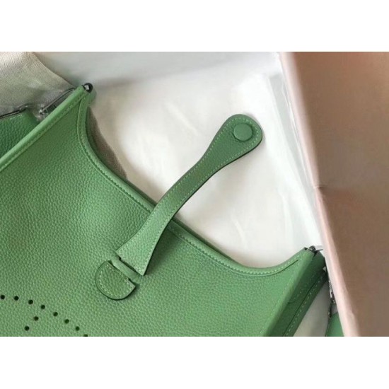Replica Hermes Evelyne III 29 PM Bag Vert Criquet Clemence 