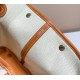 Replica Hermes Garden Party 36cm Bag Toile and Gold 