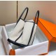 Fake Hermes Garden Party 36cm Bag Toile and Black  Replica