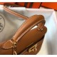 Fake Hermes Kelly Mini II Bag Gold Epsom  Replica