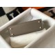 Replica Hermes Kelly Mini II Bag Gris Asphalt Epsom 