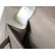 Replica Hermes Kelly Mini II Bag Gris Asphalt Epsom 