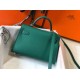 Replica Hermes Kelly Mini II Bag Malachite Epsom 