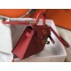 Fake Hermes Kelly Mini II Bag Rouge Vif Epsom  Replica
