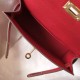 Fake Hermes Kelly Mini II Bag Rouge Vif Epsom  Replica