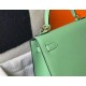 Replica Hermes Kelly 25cm Sellier Bag Vert Criquet Epsom 