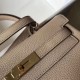 Replica Hermes Kelly 28cm Retourne Bag Argile Clemence 