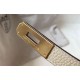 Replica Hermes Kelly 28cm Retourne Bag Beton Clemence 