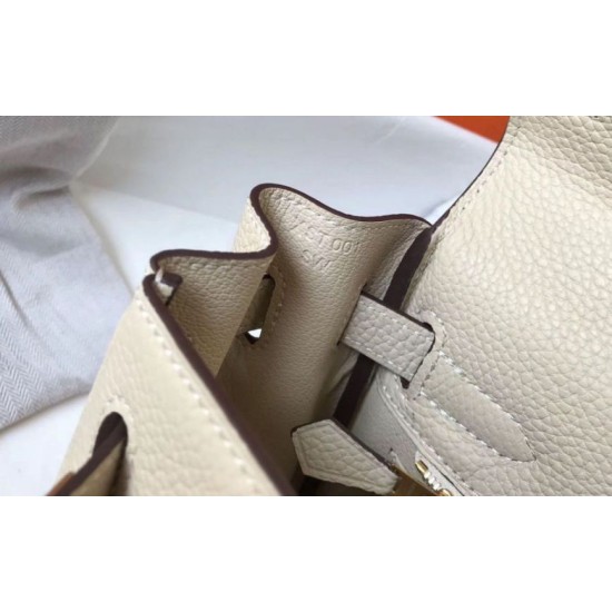 Replica Hermes Kelly 28cm Retourne Bag Beton Clemence 