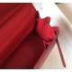 Fake Hermes Kelly 28cm Retourne Bag Red Clemence  Replica