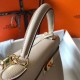 Replica Hermes Kelly 32cm Retourne Bag Argile Clemence 