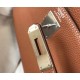 Replica Hermes Kelly 32cm Retourne Bag Gold Clemence 