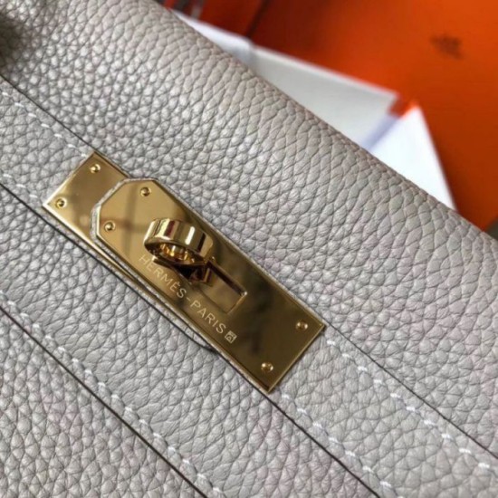 Replica Hermes Kelly 32cm Retourne Bag Pearl Grey Clemence Replica Hermes Kelly 32cm Retourne Bag Pearl Grey Clemence