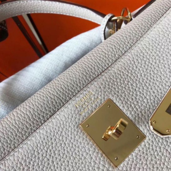 Replica Hermes Kelly 32cm Retourne Bag Pearl Grey Clemence Replica Hermes Kelly 32cm Retourne Bag Pearl Grey Clemence