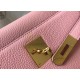 Replica Hermes Kelly 32cm Retourne Bag Pink Clemence 