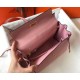 Replica Hermes Kelly 32cm Retourne Bag Pink Clemence 