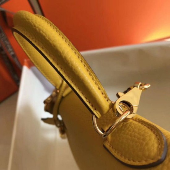 Replica Hermes Kelly 32cm Retourne Bag Soleil Clemence 