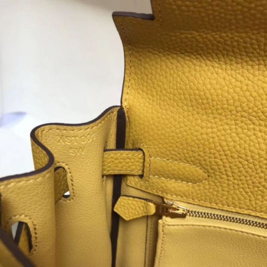 Replica Hermes Kelly 32cm Retourne Bag Soleil Clemence 
