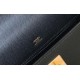 Replica Hermes Kelly Pochette Bag Black Epsom 