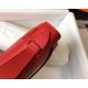 Fake Hermes Kelly Pochette Bag Red Epsom  Replica