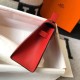 Fake Hermes Kelly Pochette Bag Red Epsom  Replica