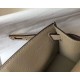 Replica Hermes Kelly Pochette Bag Gris Tourterelle Epsom 